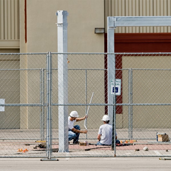 how much time can i rent the temporary fence for my work site or event in Elmira